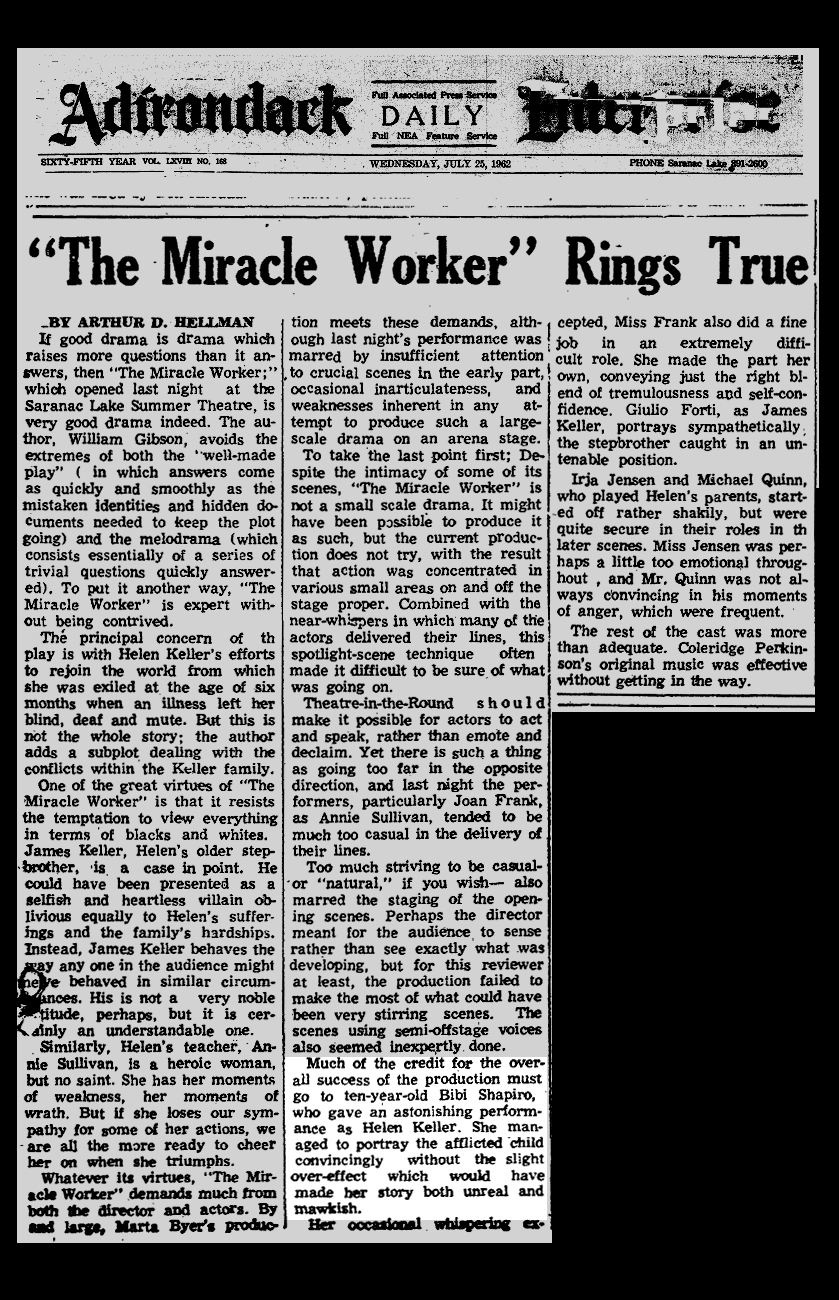 The Miracle Worker